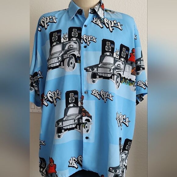 Up Roc Shirt Mens Hip Hop Size XXL - Picture 1 of 6